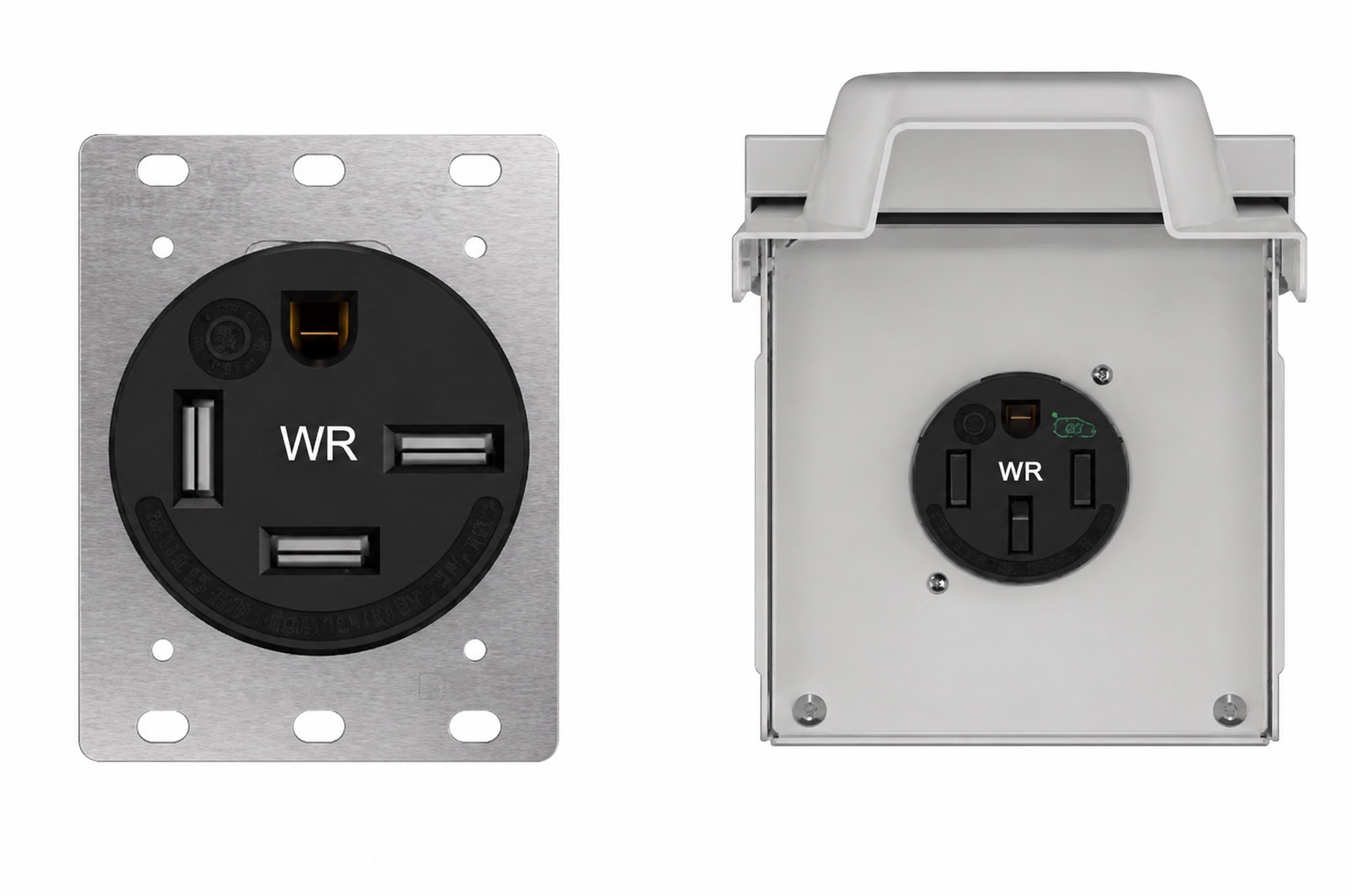 Specialized EV Charging Receptacles